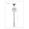 Z-Lite Roundhouse 3 Light Outdoor Post Mounted Fixture, Black And Clear Seedy 569MP3-511P-BK - alternate 4